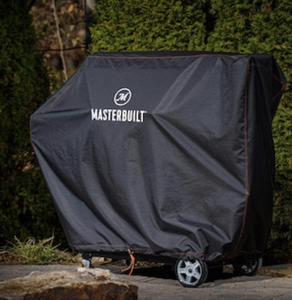 lot 113 image: MASTERBUILT Gravity Series 1050 Digital Charcoal Grill Plus Smoker Cover in Black