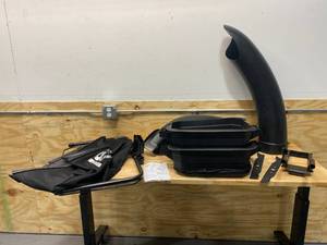 lot 49 image: RYOBI 30 in. Bagger for RYOBI Riding Mower