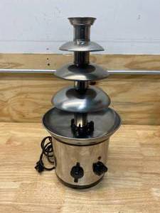 lot 59 image: Stainless Steel Chocolate Fondue Fountain