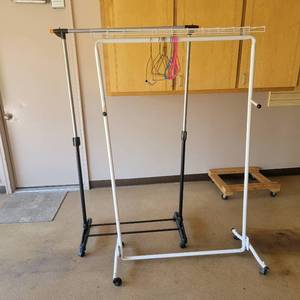 lot 15 image: 2 Garment Racks