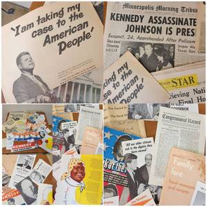 lot 53 image: Mint Condition John F Kennedy Memorabilia