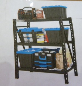 lot 2 image: NEW Fleximounts Garage Shelving