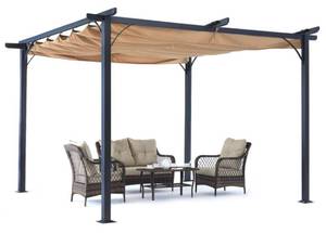 lot 27 image: ABCCANOPY Steel Pergola Gazebo Patio Canopy