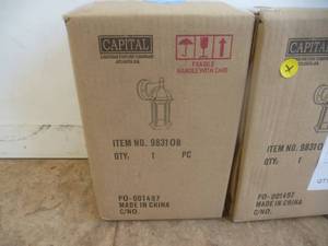 lot 43 image: Capital Outdoor Lighting
