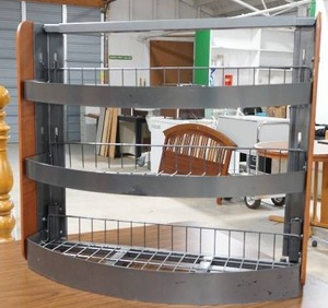 Metal shelf