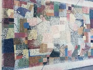 lot 50 image: French Contempo Area Rug- 49 x 74