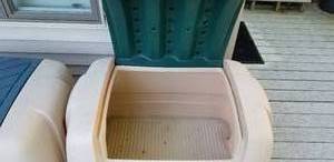 lot 129 image: Outdoor Storage Chest, b