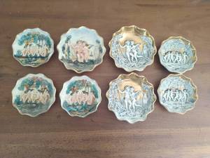 Collection of R. Capodimonte Decorative Plates