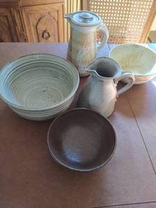 Collection of Handmade Pottery