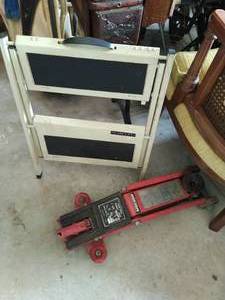 Floor Jack & Step Ladder