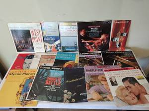 Collection of Vintage LP RecordsVinyl