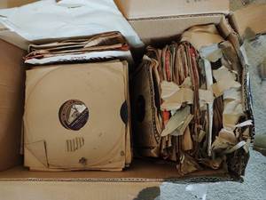 Collection of Vintage 78 Records
