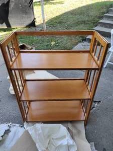 Linon Folding BookcaseCollapsible Shelf