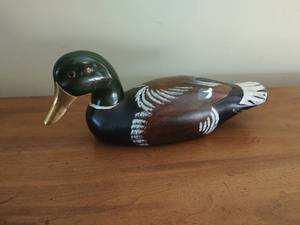 Hand carved Wood Duck