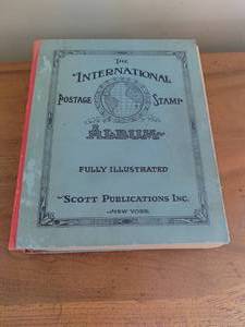 Vintage International Postage Stamp Album