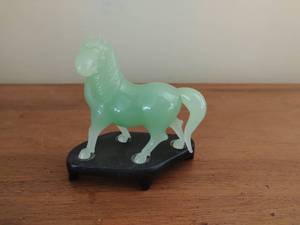 Jade replica Horse Figurine