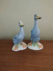 Set of Italian Duck Figurines