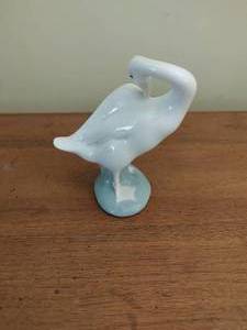 Lladro Swan Figurine