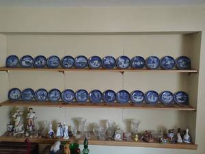 26 piece Plate Collection from Royal Copenhagen