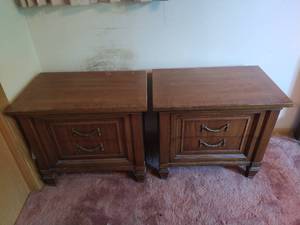 Pair Of Vintage Nightstands
