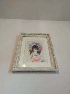 1964 Little Flower Girl Art