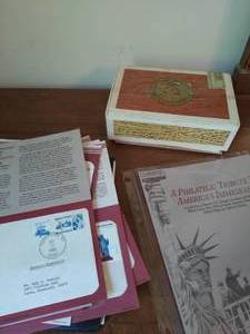 Collection Of Statue Of Liberty Ephemera And Stamps