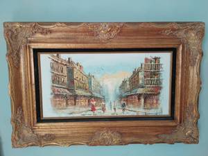Framed Original Oil Painting