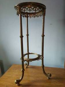 Brass Style Table Without Glass