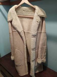 Sheepskin Or Similar Coat