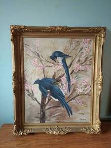 Framed Oil Painting