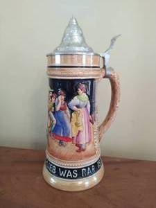 Large German Stein