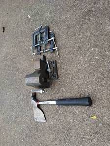 HatchetHammer Clamps And Small Bench Vice