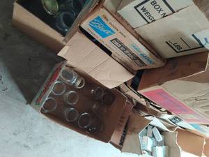 Huge Lot Of Mason Jars And Accessories