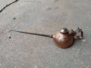 Copper Oil Can