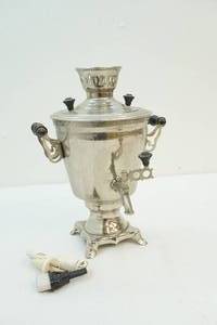 Vintage electric Russian samovar