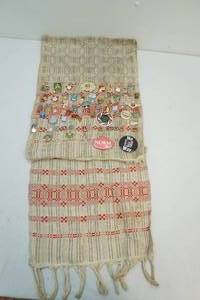 Russian cloth with pins and medals