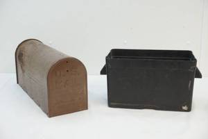 Mail box and batter box