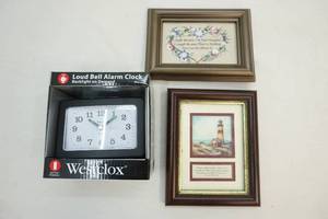 Alarm clock and frames