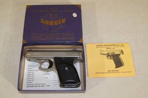 lot 17 image: Lorcin L-22 .22 Caliber Semi-Automatic Pistol