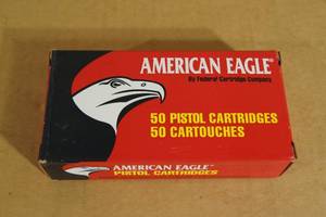 lot 80 image: 50 Federal American Eagle .45 GAP 230 Gr FMJ Ammo
