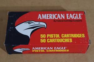 lot 81 image: 50 Federal American Eagle .45 GAP 185 Gr TMJ Ammo