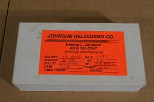 lot 86 image: 50 Custom Reloaded .45 Auto 239 Gr LRN Ammo