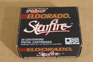 lot 89 image: 20 PMC Eldorado Starfire .380 Auto 95 Gr JHP Ammo