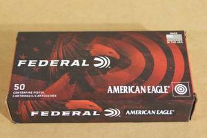 lot 98 image: 50 Federal American Eagle .380 Auto 95 Gr FMJ Ammo