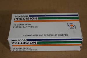 lot 118 image: 50 Armscor Precision .380 Super 125 Gr FMJ Ammo
