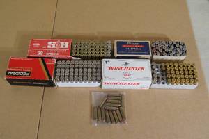 lot 128 image: Mixed .38 Special Ammo