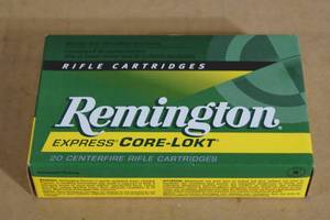 lot 133 image: 20 Remington Express .30-06 Sprg 180 Gr Core-Lokt PSP Ammo
