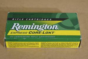lot 164 image: 20 Remington Express .30-30 Win 150 Gr Core-Lokt SP Ammo