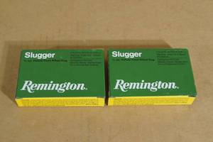 lot 192 image: 10 Remington Slugger 16 Gauge 2-34 45 Oz HP Rifled Slugs