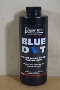 lot 195 image: 1 Lb Alliant Blue Dot Smokeless Magnum Gun Powder